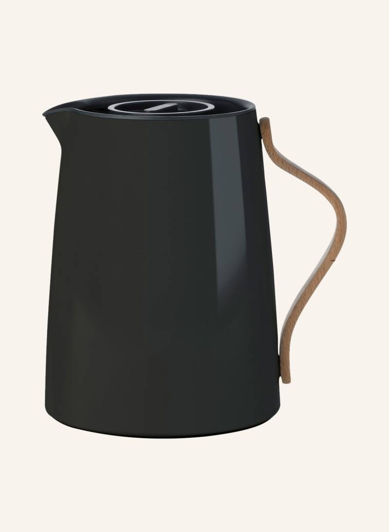 Stelton Isolierkanne Emma schwarz von stelton