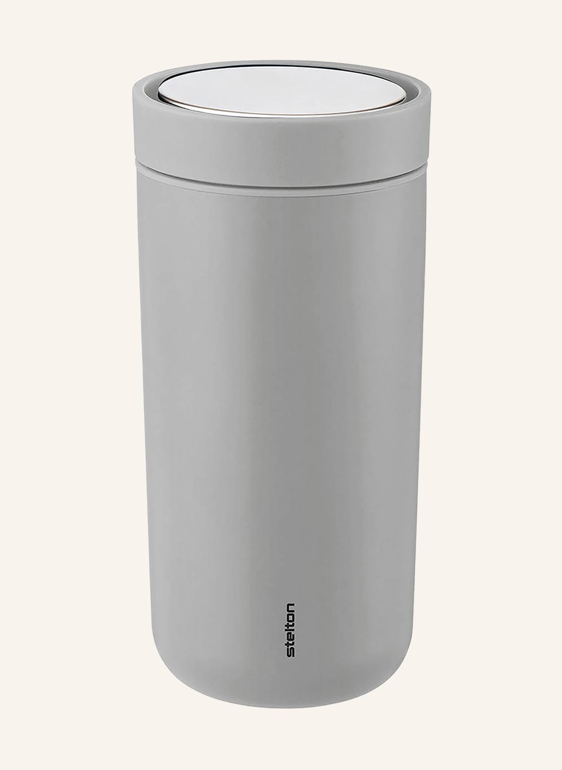 Stelton Thermobecher To Go Click grau von stelton