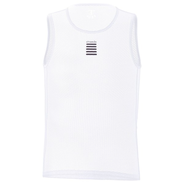 straede - Baselayer - Velounterhemd Gr L;M;S;XS schwarz;weiß von straede