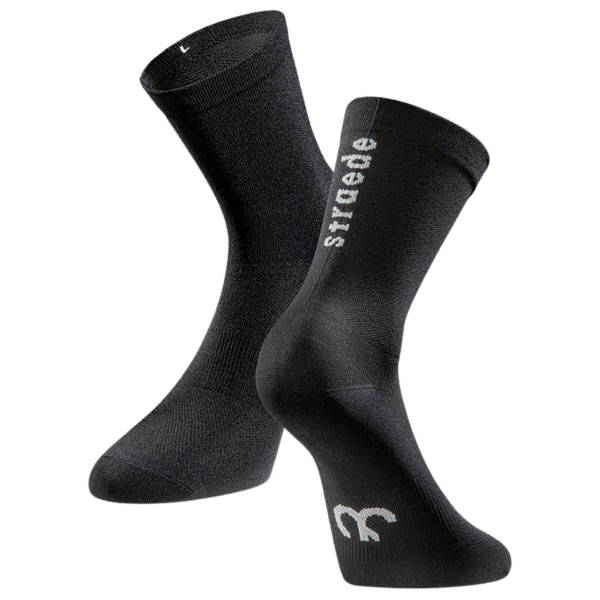 straede - Socks - Velosocken Gr L;M;S grau/weiß;schwarz straede - Socks - Velosocken Gr L;M;S grau/weiß;schwarz von straede