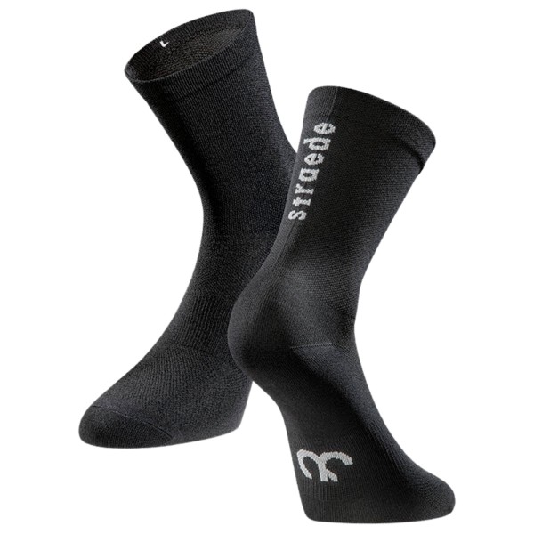 straede - Socks - Velosocken Gr L;M;S grau/weiß;schwarz von straede