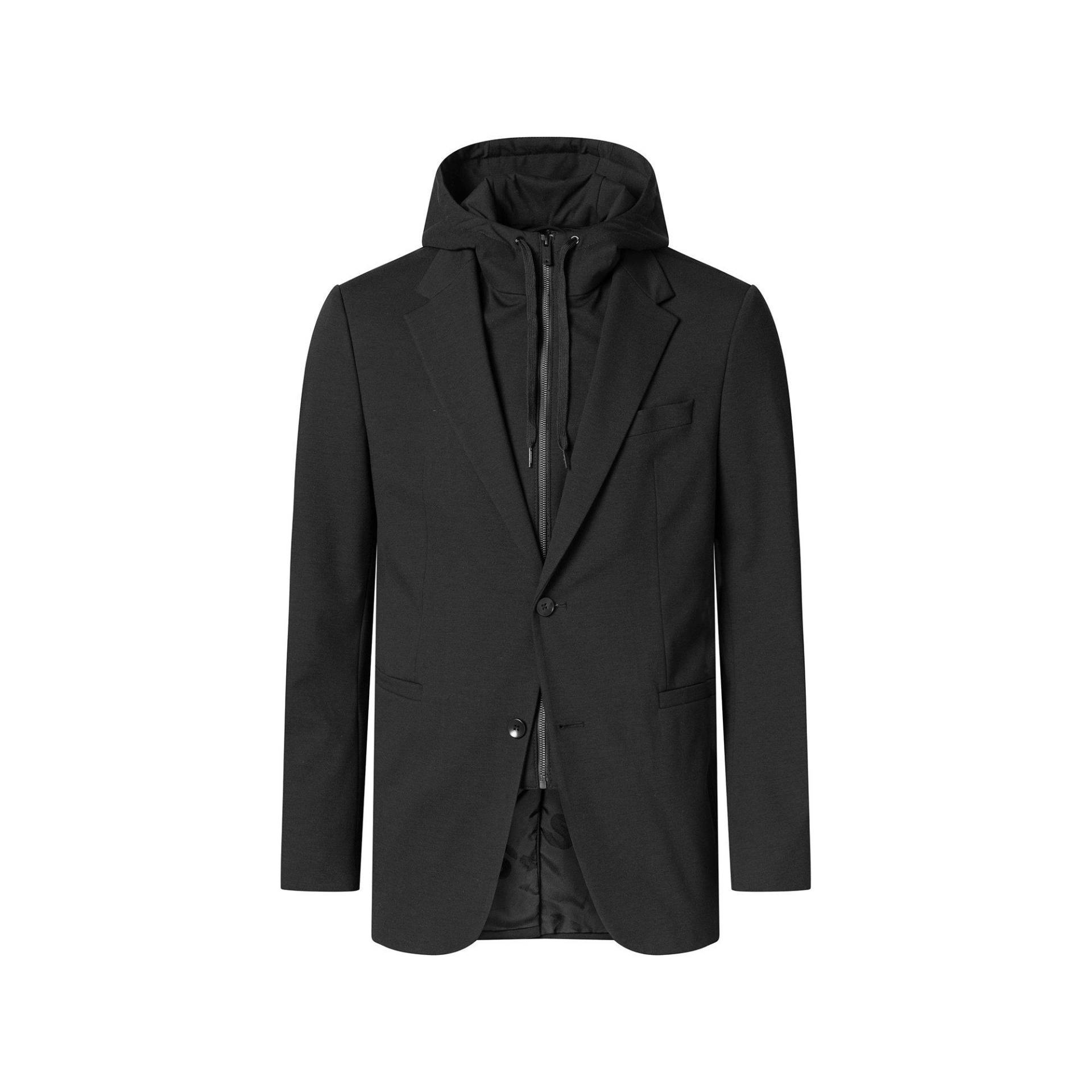 Blazer Herren Schwarz matt 48 von strellson