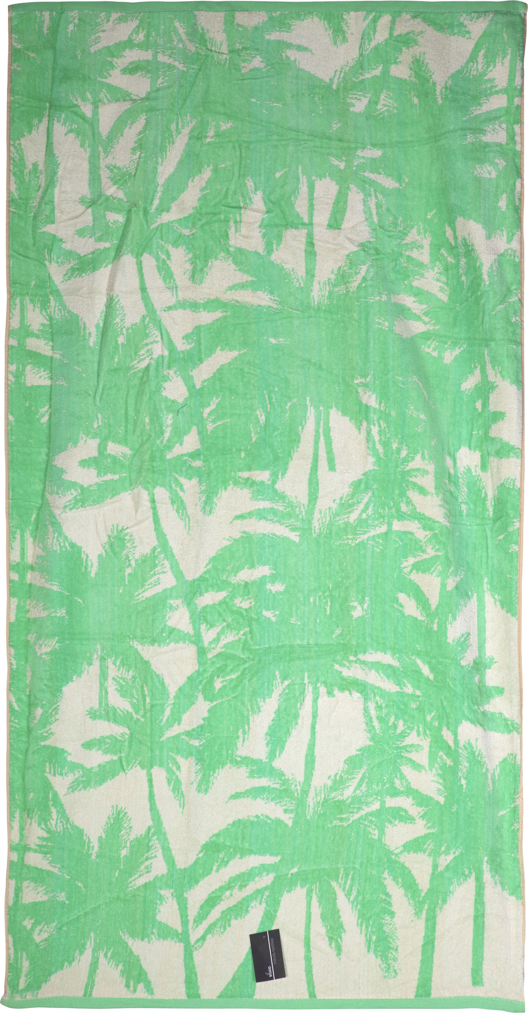 stuco Strandtuch »Palmtree«, (1 St., Strandtuch 90 x 165 cm) von stuco