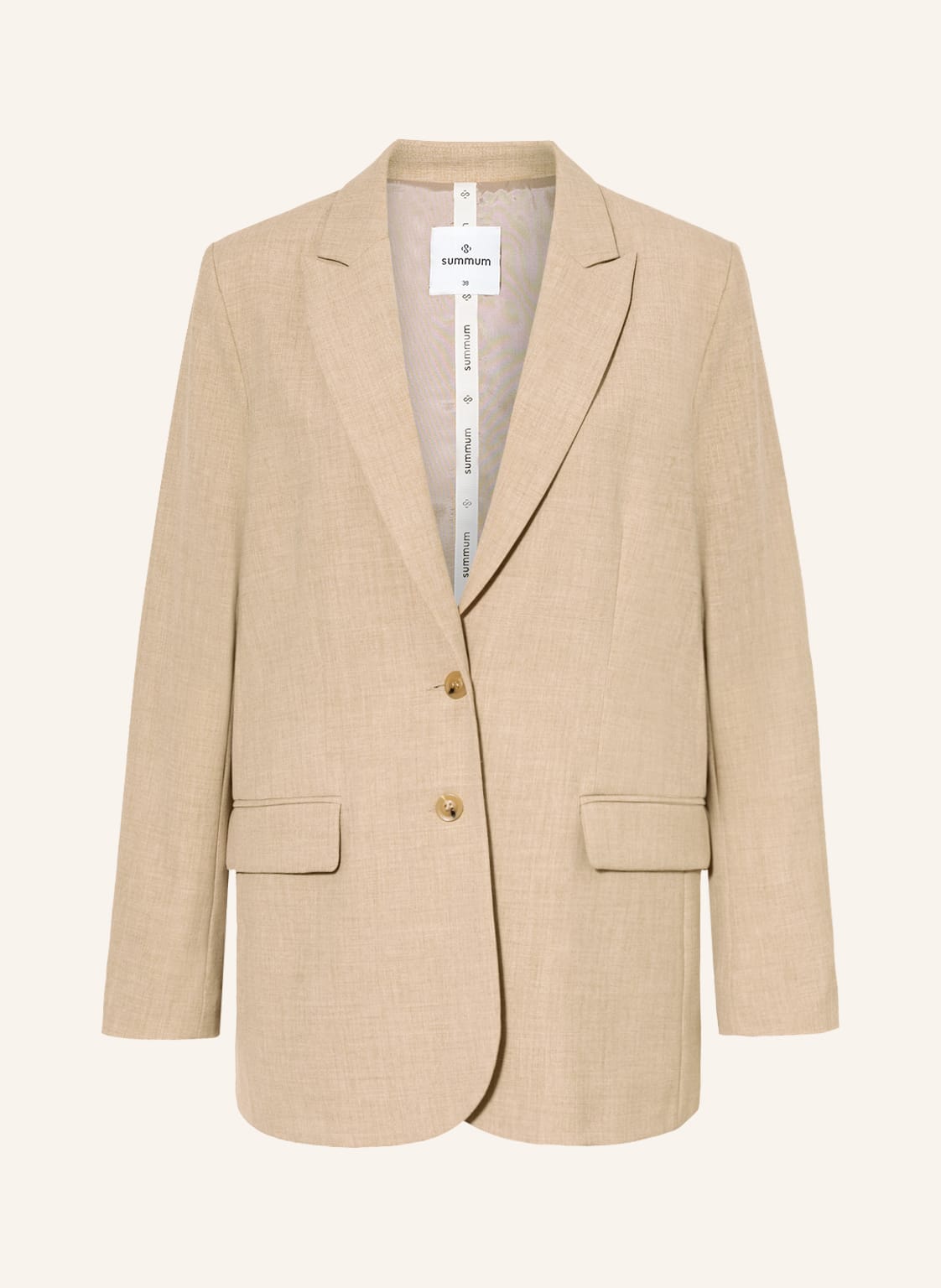 Summum Woman Blazer beige von summum woman