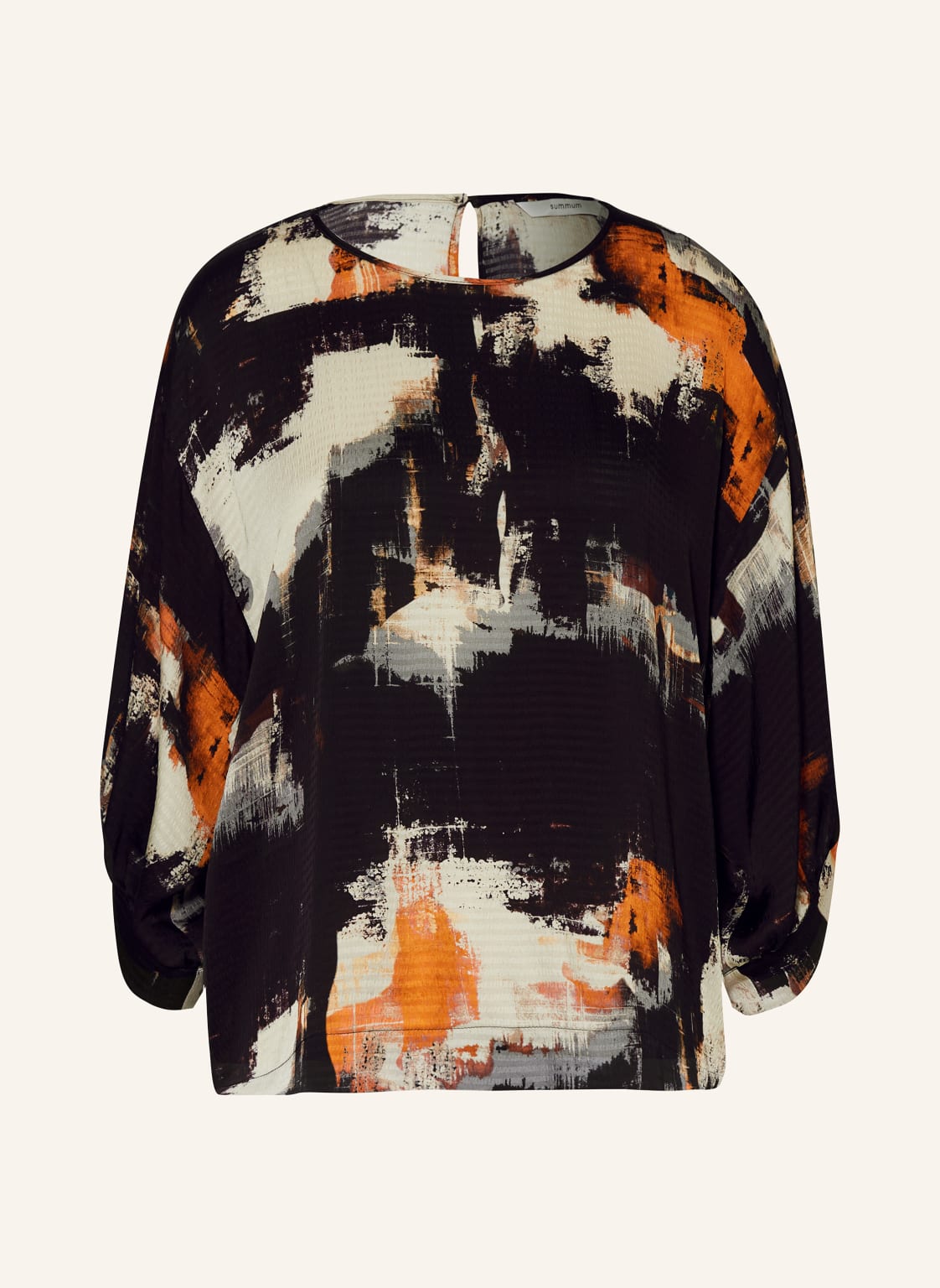 Summum Woman Blusenshirt Mit 3/4-Arm schwarz Summum Woman Blusenshirt Mit 3/4-Arm schwarz von summum woman