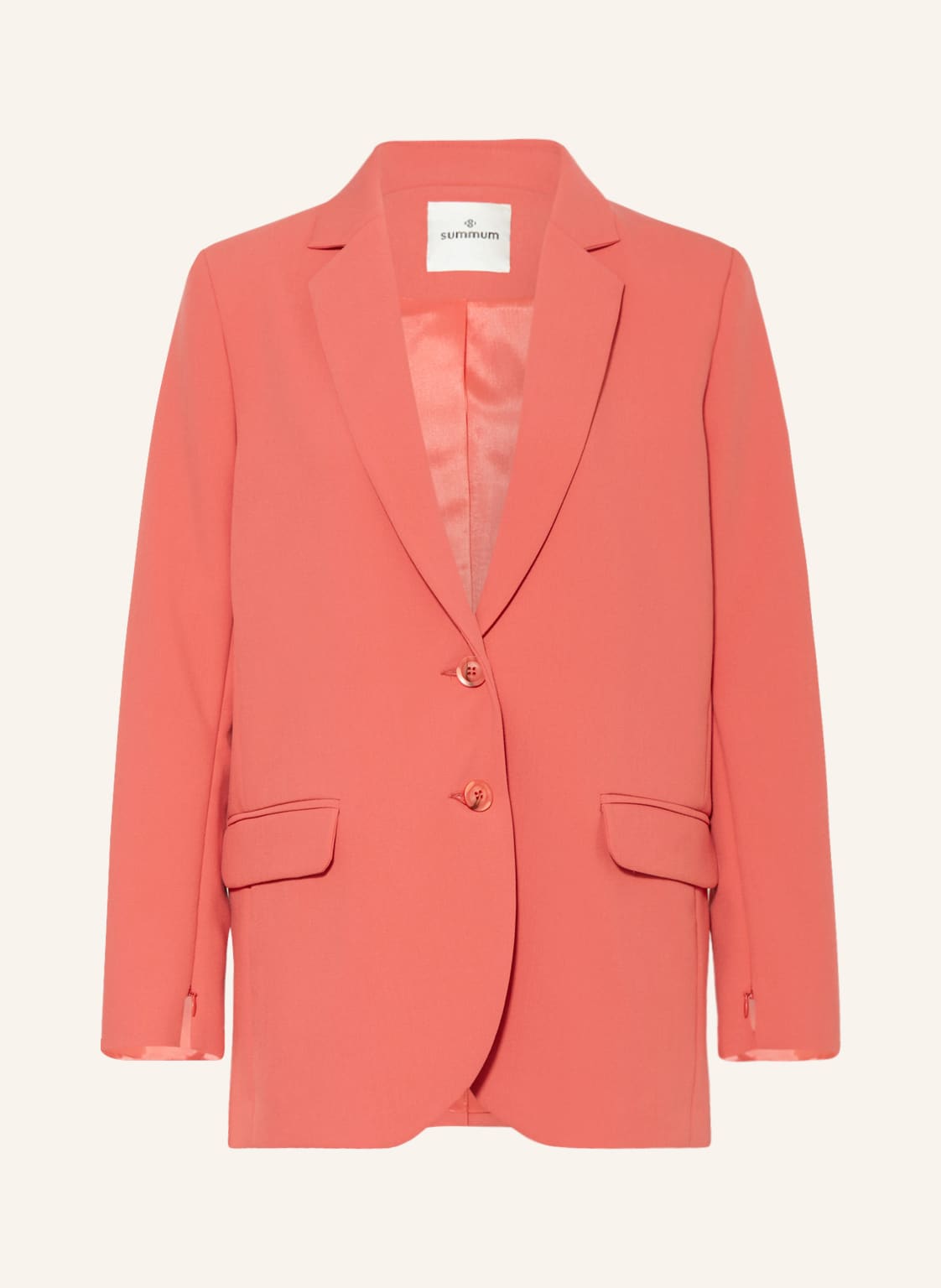 Summum Woman Oversized-Blazer rot von summum woman