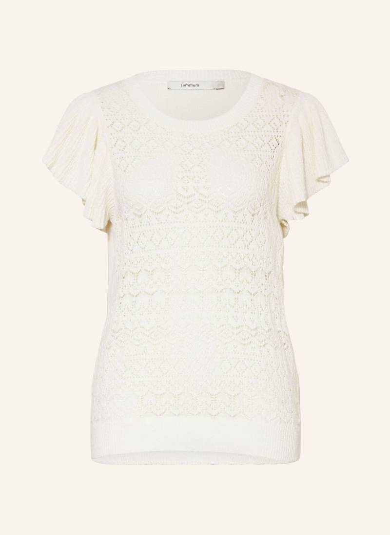 Summum Woman Strickshirt weiss von summum woman