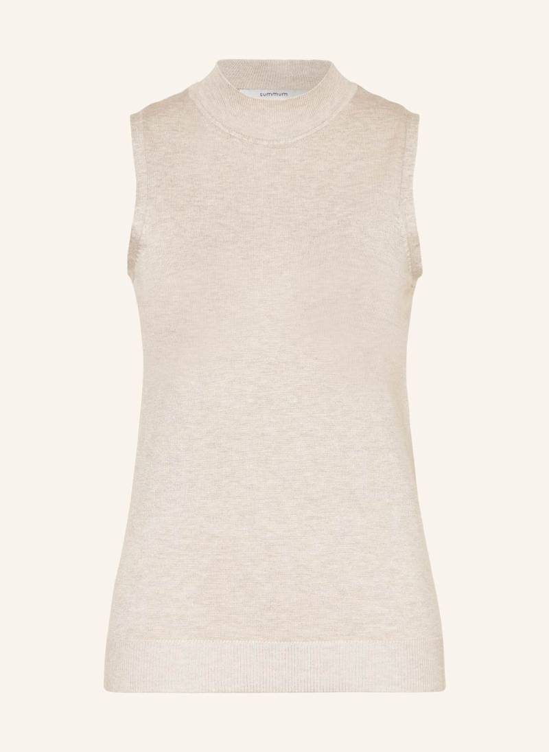 Summum Woman Stricktop beige von summum woman