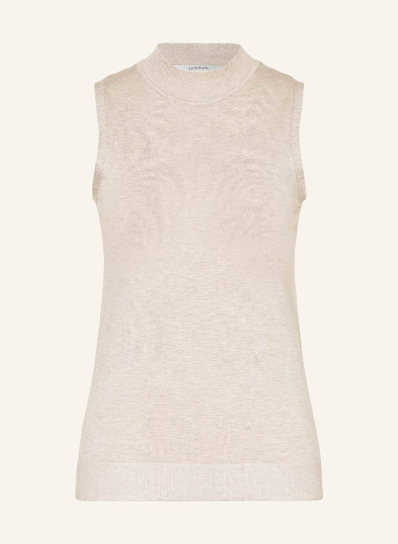 Summum Woman Stricktop beige von summum woman