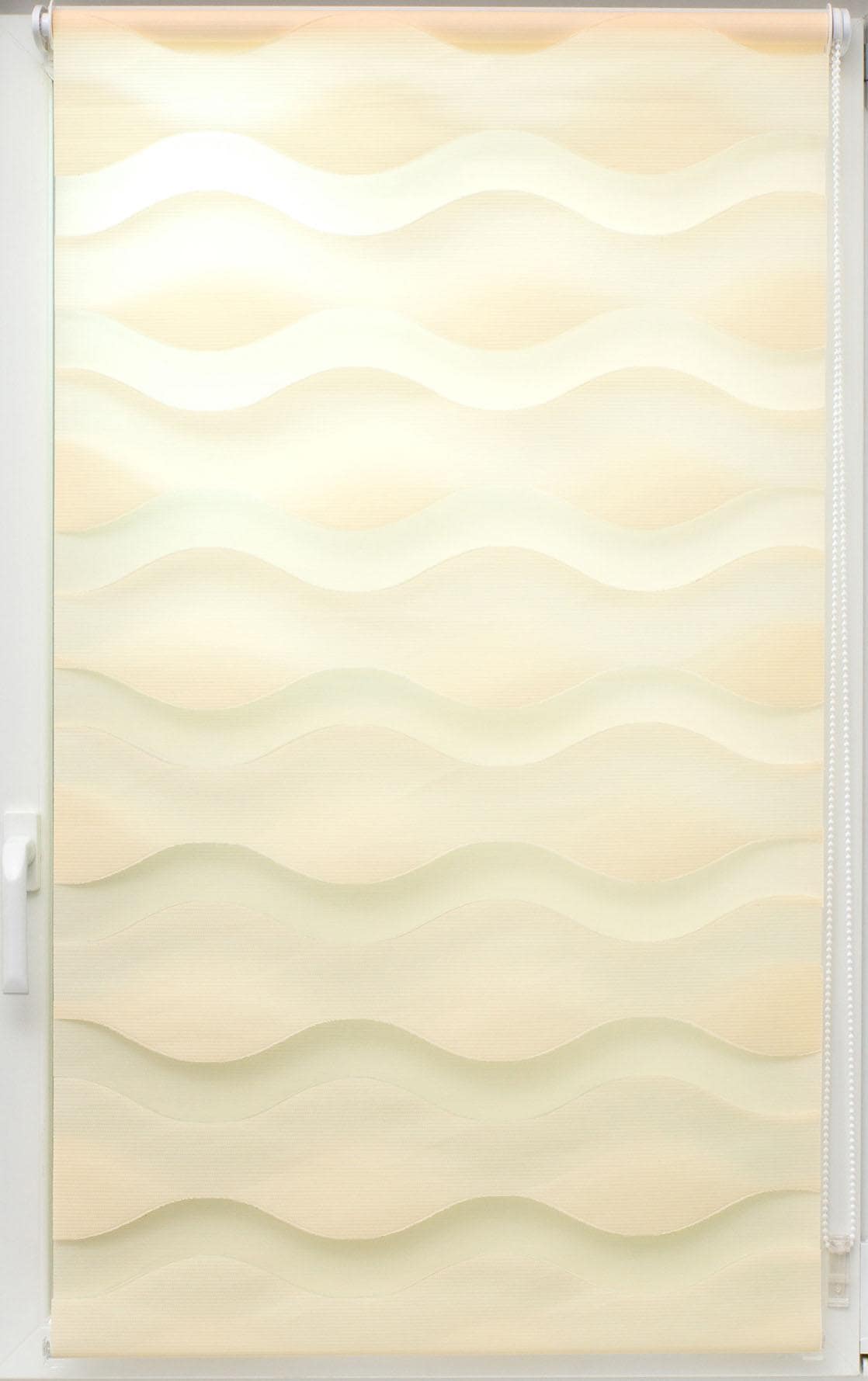 sunlines Doppelrollo »Doppelrollo Welle«, Lichtschutz, ohne Bohren, freihängend, Effektiver Sichtschutz sunlines Doppelrollo »Doppelrollo Welle«, Lichtschutz, ohne Bohren, freihängend, Effektiver Sichtschutz von sunlines