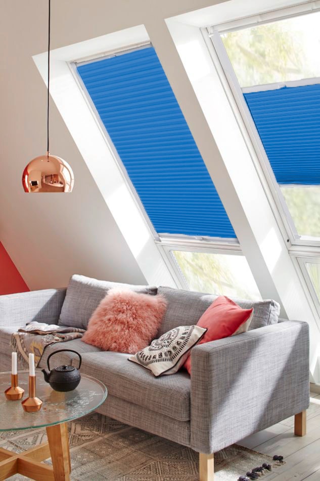 sunlines Dachfensterplissee »StartUp Style Honeycomb TL«, Lichtschutz, verspannt, mit Führungsschienen von sunlines