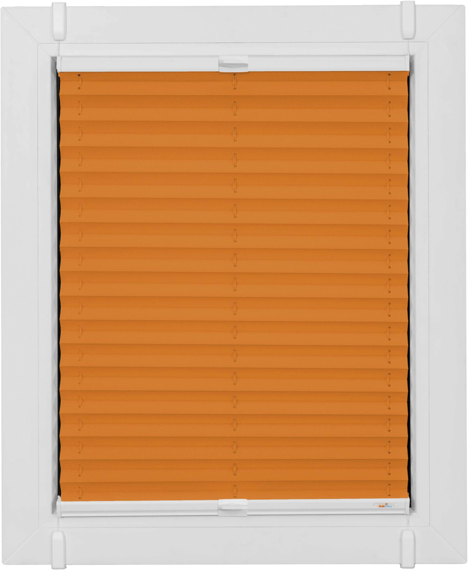 sunlines Plissee »One Size Style Crepe«, blickdicht, ohne Bohren, verspannt, Zubehörfarbe weiss, zum Klemmen sunlines Plissee »One Size Style Crepe«, blickdicht, ohne Bohren, verspannt, Zubehörfarbe weiss, zum Klemmen von sunlines