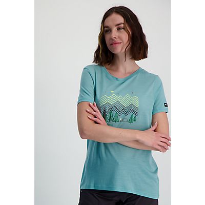 Camping Nights Merino Damen T-Shirt von super.natural