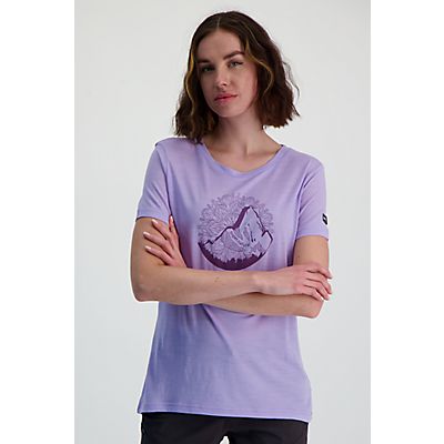 Mountain Mandala Merino Damen T-Shirt von super.natural