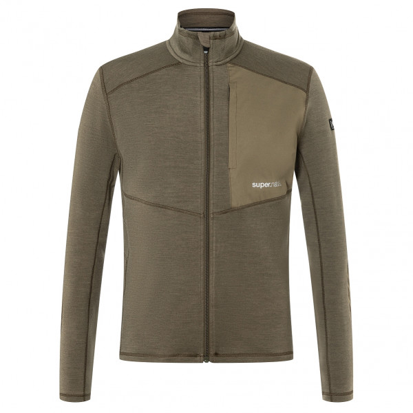 super.natural - Adventure Track - Fleecejacke Gr 46 - S braun super.natural - Adventure Track - Fleecejacke Gr 46 - S braun von super.natural