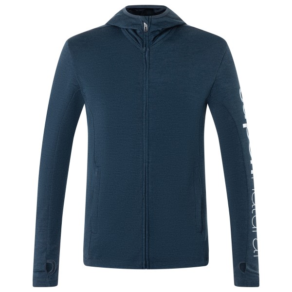 super.natural - Alpine Hooded Jacket - Hoodie Gr L;M;S;XL blau;oliv;schwarz von super.natural