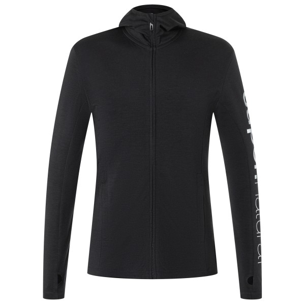 super.natural - Alpine Hooded Jacket - Hoodie Gr L schwarz von super.natural