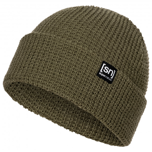 super.natural - City Beanie - Mütze Gr One Size grau;rot;weiß von super.natural