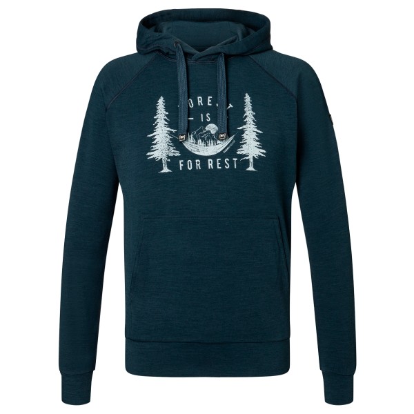 super.natural - Favourite For Rest Hoodie - Merinohoodie Gr 46 - S blau super.natural - Favourite For Rest Hoodie - Merinohoodie Gr 46 - S blau von super.natural