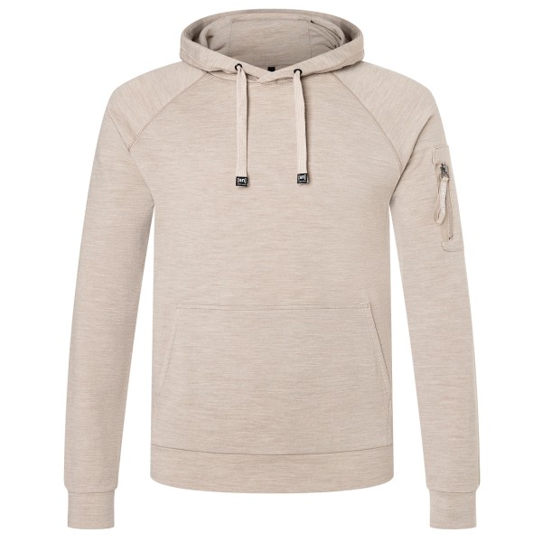 super.natural - Favourite Pocket Hoodie - Merinohoodie Gr 46 - S beige von super.natural