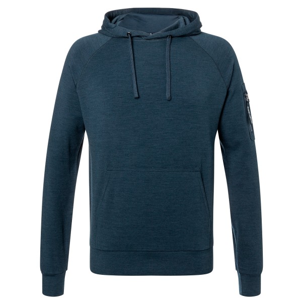 super.natural - Favourite Pocket Hoodie - Merinohoodie Gr 46 - S blau super.natural - Favourite Pocket Hoodie - Merinohoodie Gr 46 - S blau von super.natural