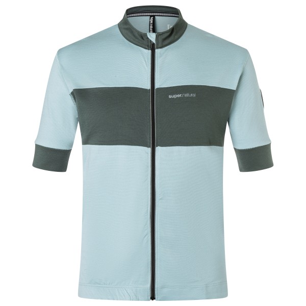 super.natural - Gravier Jersey - Velotrikot Gr L;M;S;XL;XXL beige;braun;grau;türkis von super.natural