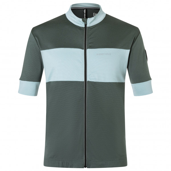 super.natural - Gravier Jersey - Velotrikot Gr M grau von super.natural