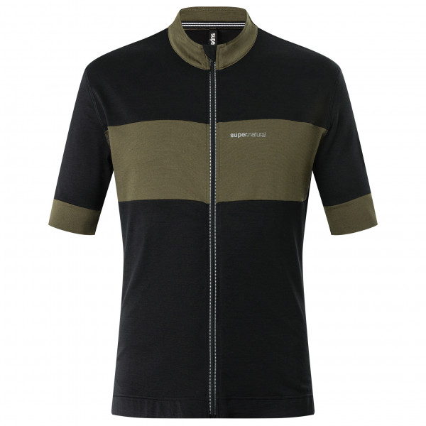 super.natural - Gravier Jersey - Velotrikot Gr M schwarz von super.natural