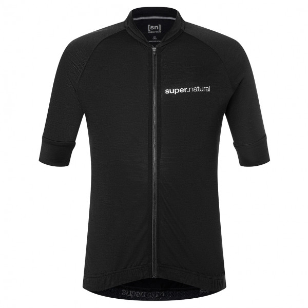 super.natural - Gravier Summer Jersey - Velotrikot Gr 46 - S;48/50 - M;54 - XL;56 - XXL schwarz von super.natural