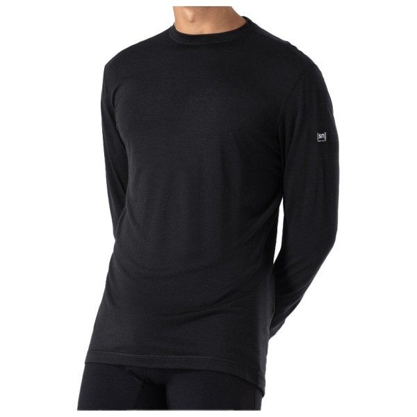 super.natural - Tundra 175 L/S - Longsleeve Gr 54 - XL schwarz von super.natural