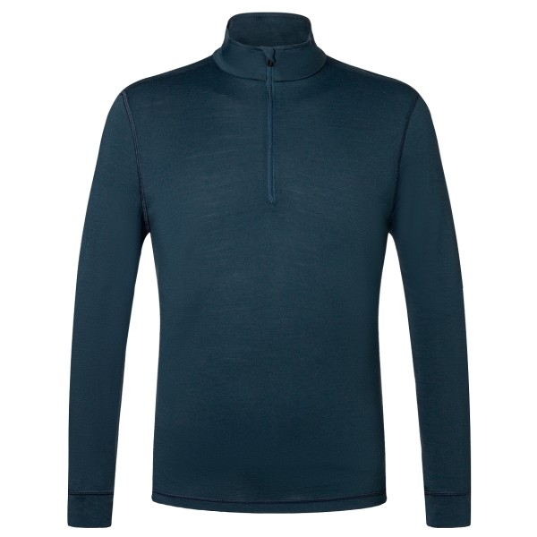 super.natural - Tundra 175 Quarter Zip - Longsleeve Gr XXL blau von super.natural