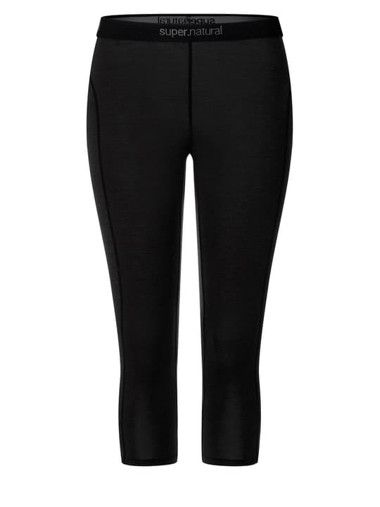 super.natural W Base 3/4 Tight 175 Thermohose schwarz von super.natural