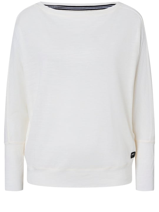 super.natural W Kula Top Langarmshirt weiss von super.natural