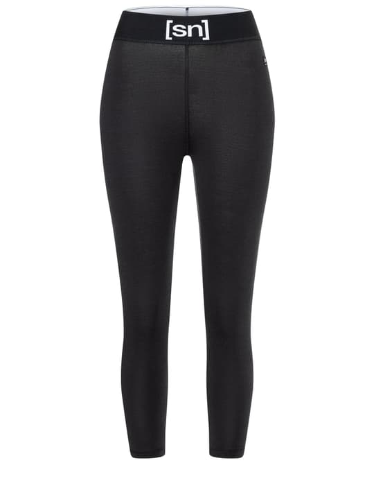 super.natural W Tundra175 Tight 3/4 Thermohose schwarz von super.natural