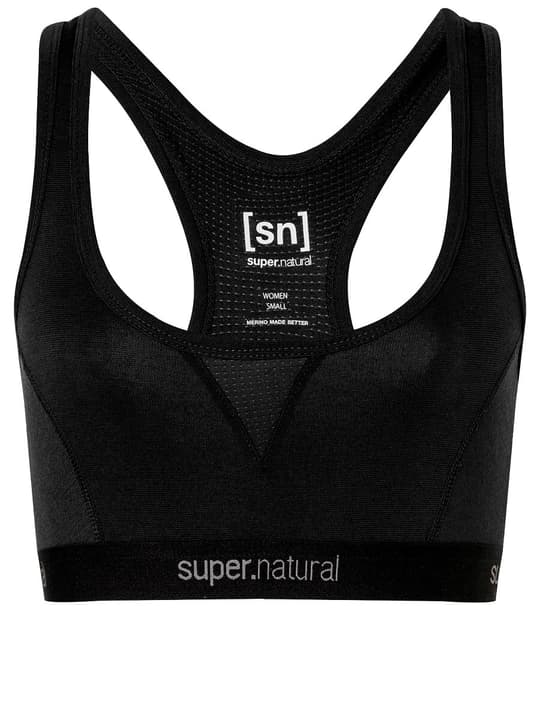 super.natural W Tundra220 Semplice BRA Sport-BH schwarz von super.natural