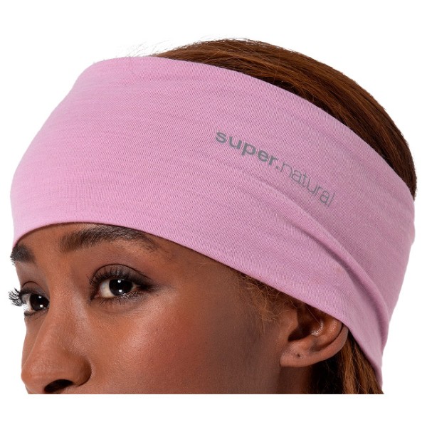 super.natural - Wanderlust Headband - Stirnband Gr One Size rosa von super.natural