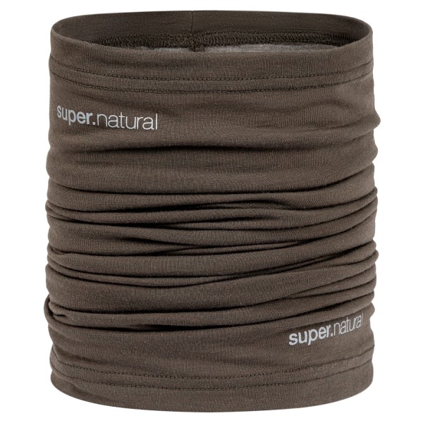 super.natural - Wanderlust Neckwarmer - Schlauchschal Gr One Size braun von super.natural