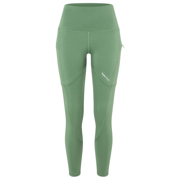 super.natural - Women's Alpine Active Tight - Leggings Gr S grün von super.natural