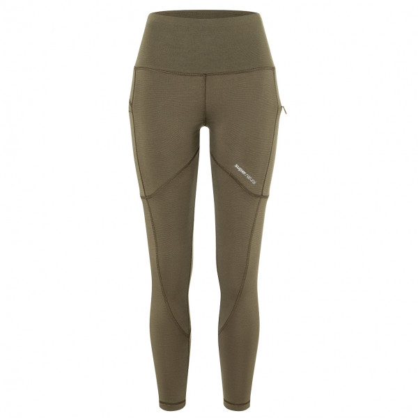 super.natural - Women's Alpine Active Tight - Leggings Gr 34 - XS;36 - S;38 - M;40 - L;42 - XL grün;schwarz von super.natural