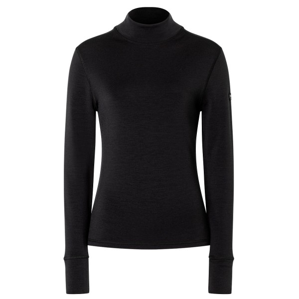 super.natural - Women's B Hot Turtleneck - Longsleeve Gr 36 - S schwarz von super.natural