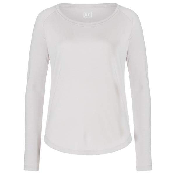 super.natural - Women's Everyday Bio Crew - Merinopullover Gr M grau/weiß super.natural - Women's Everyday Bio Crew - Merinopullover Gr M grau/weiß von super.natural