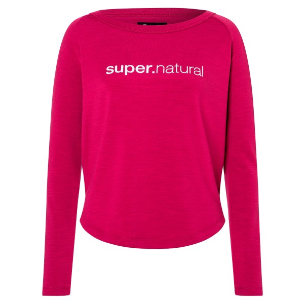 super.natural - Women's Everyday Crew - Longsleeve Gr 36 - S rosa von super.natural