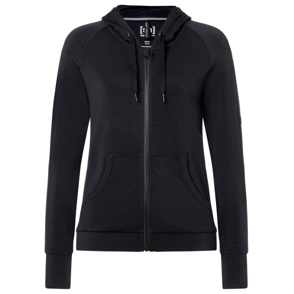 super.natural - Women's Everyday Zip Hoodie - Hoodie Gr 40 - L schwarz von super.natural