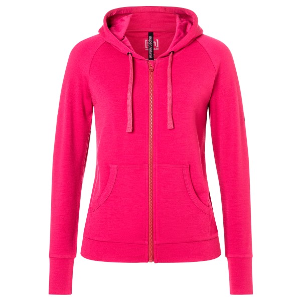 super.natural - Women's Everyday Zip Hoodie - Hoodie Gr L rosa von super.natural