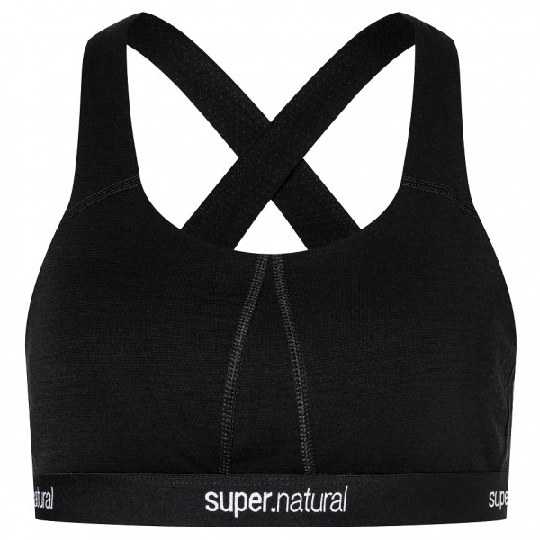 super.natural - Women's Feel Good Bra - Sport-BH Gr S schwarz von super.natural