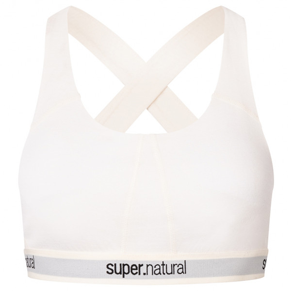 super.natural - Women's Feel Good Bra - Sport-BH Gr S weiß von super.natural