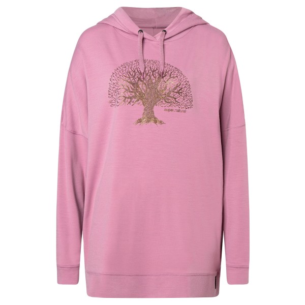 super.natural - Women's Feel Good Tok Hoodie - Hoodie Gr 38 - M rosa von super.natural