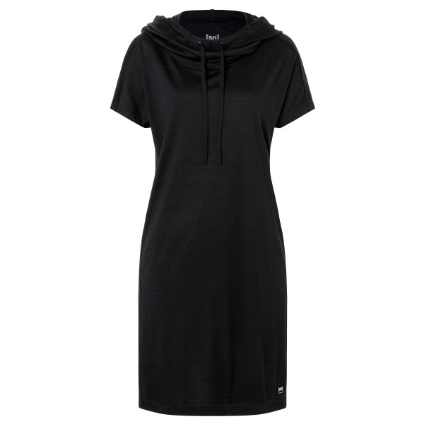 super.natural - Women's Funnel Dress - Kleid Gr S schwarz von super.natural