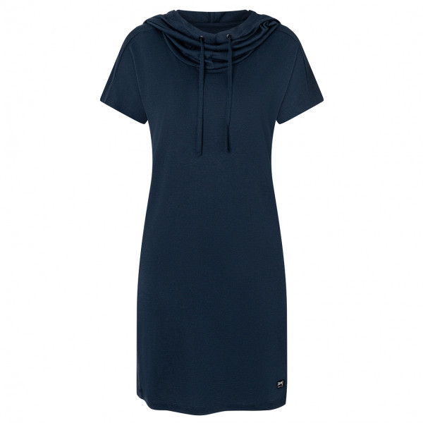 super.natural - Women's Funnel Dress - Kleid Gr L blau von super.natural