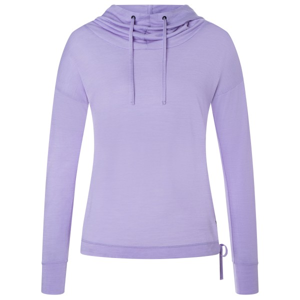 super.natural - Women's Funnel Hoodie - Hoodie Gr L lila von super.natural